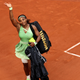 Serena Williams on a clay court